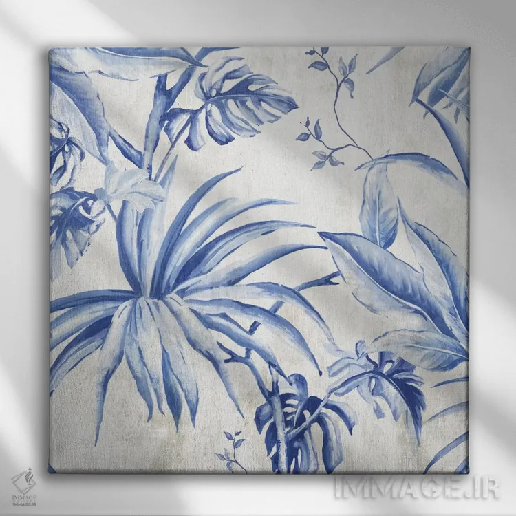 تابلو نقش نخلها I اثر اوا واتس - نمای روبهرو روی دیوار