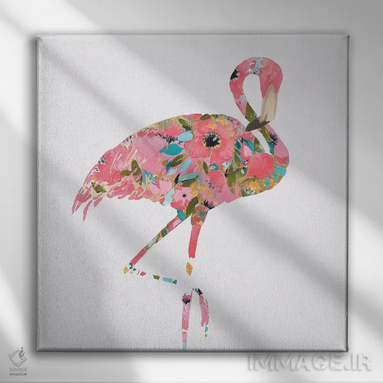 تابلو تابش تابستانی اثر اوا واتس - نمای روبهرو روی دیوار