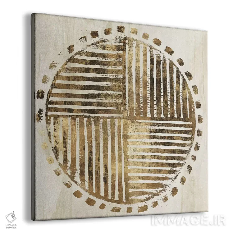 تابلو خطوط آفریقایی I اثر اوا واتس - نمای پرسپکتیو محصول