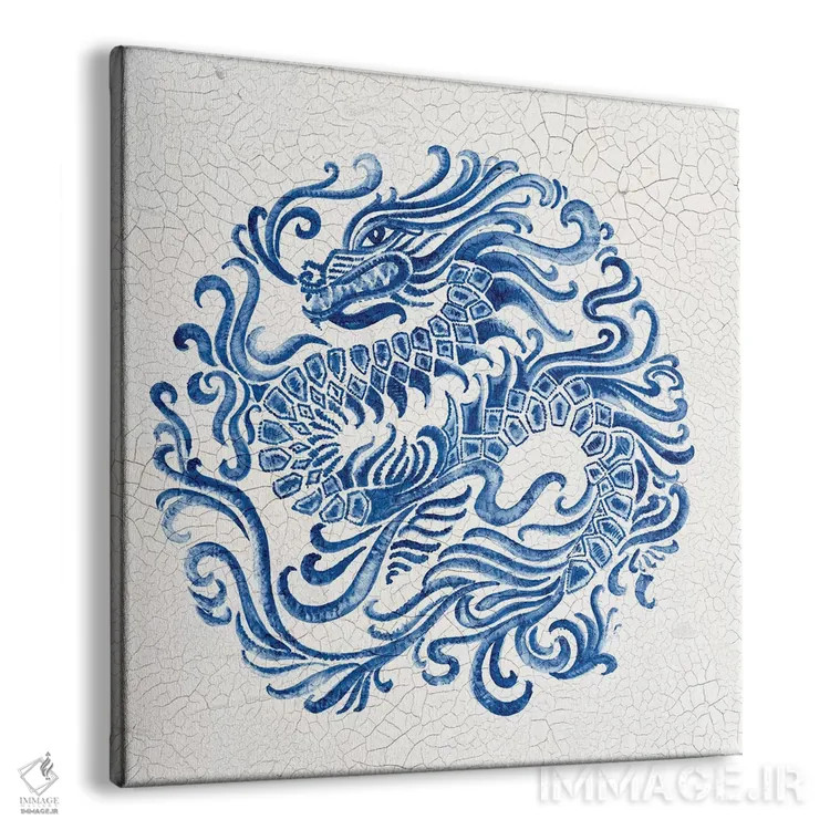 تابلو چینی چینی II اثر اوا واتس - نمای پرسپکتیو محصول