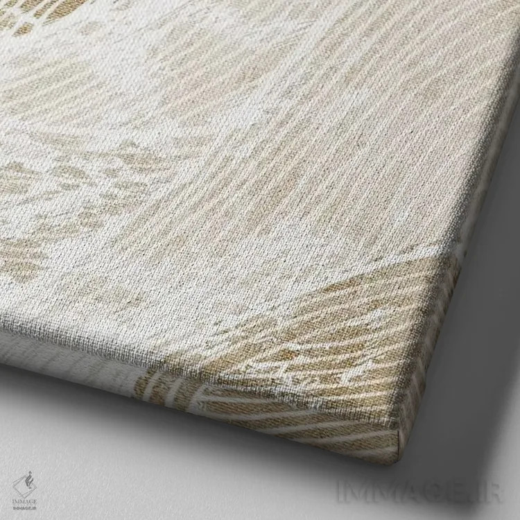 تابلو امواج جزر و مد II اثر اوا واتس - نمای نزدیک بافت بوم