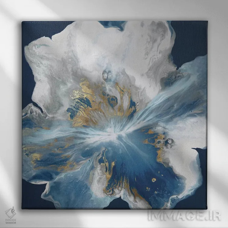 تابلو راز مایع II اثر اوا واتس - نمای روبهرو روی دیوار