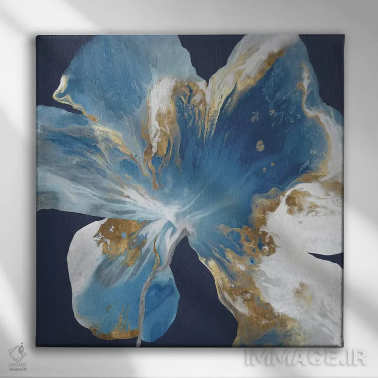 تابلو راز مایع I اثر اوا واتس - نمای روبهرو روی دیوار