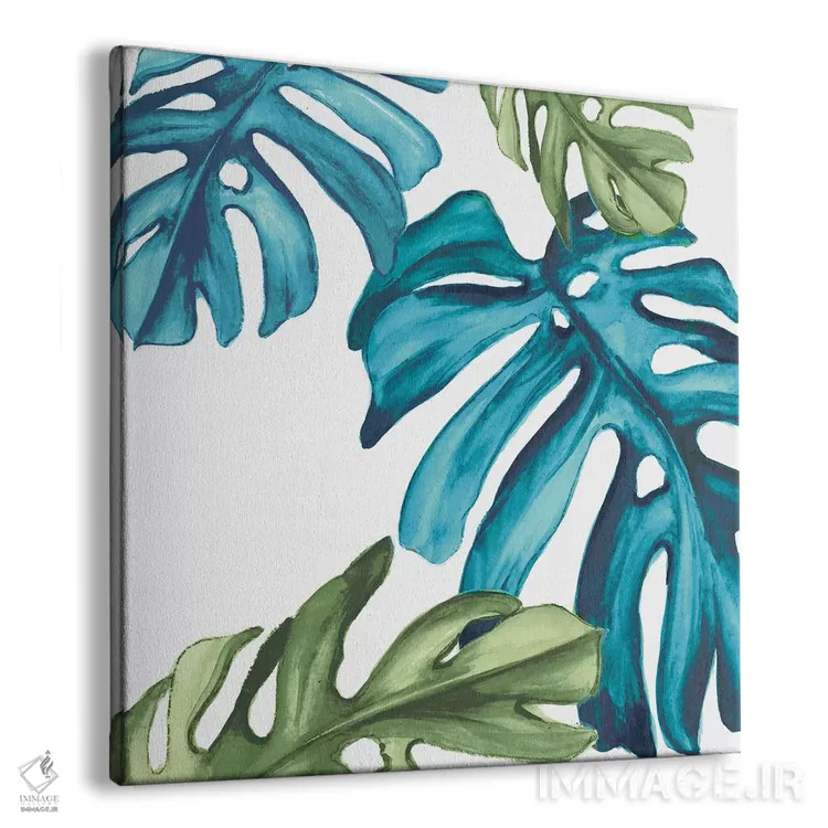 تابلو برگهای نخل I اثر اوا واتس - نمای پرسپکتیو محصول