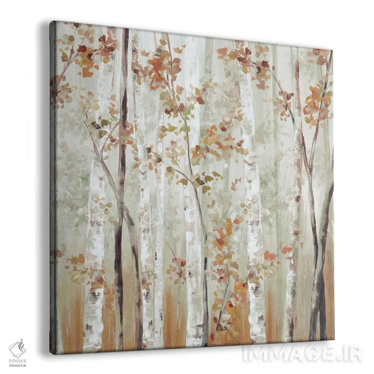 تابلو چوب غان III اثر اوا واتس - نمای پرسپکتیو محصول