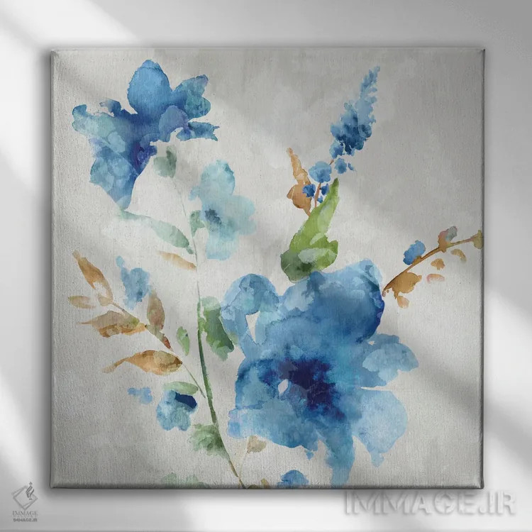تابلو نفَس بهار II اثر اوا واتس - نمای روبهرو روی دیوار