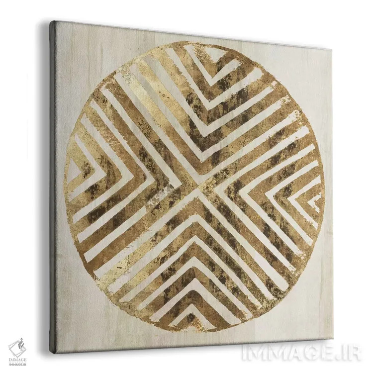 تابلو خطوط آفریقایی II اثر اوا واتس - نمای پرسپکتیو محصول