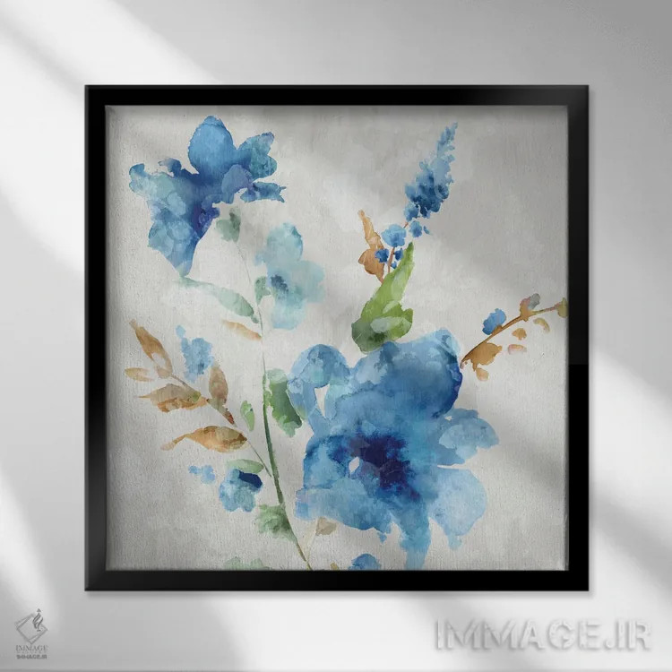 تابلو نفَس بهار II اثر اوا واتس - نمای قابدار مشکی