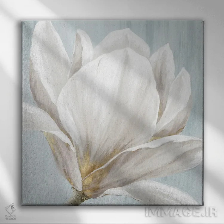 تابلو سفید نرم I اثر اوا واتس - نمای روبهرو روی دیوار