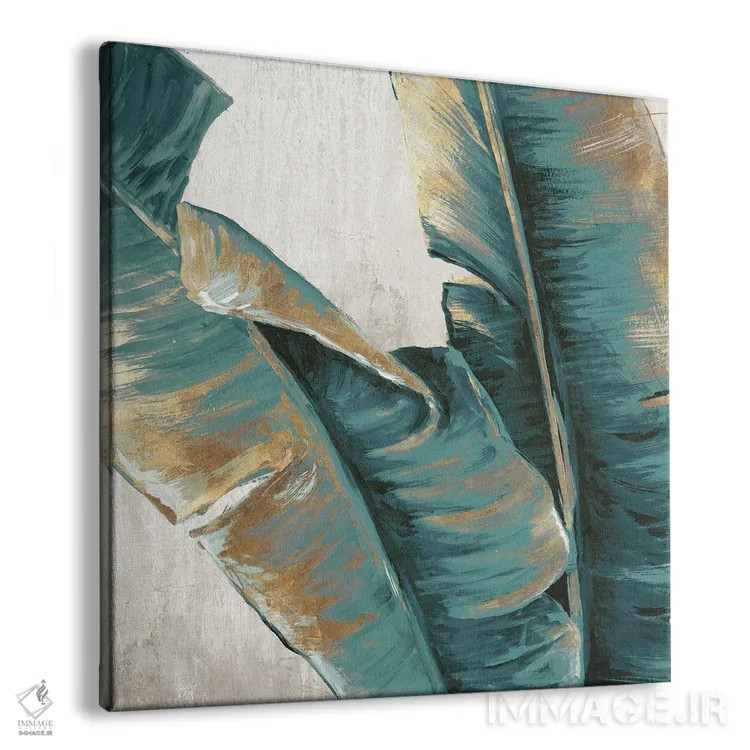 تابلو برگ موز اثر اوا واتس - نمای پرسپکتیو محصول