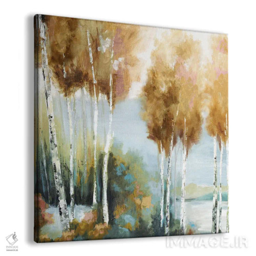 تابلو قلهٔ جنگل اثر اوا واتس - نمای پرسپکتیو محصول