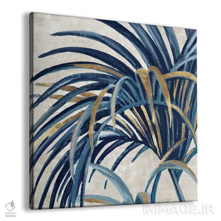 تابلو آرامش نخل II اثر اوا واتس - نمای پرسپکتیو محصول