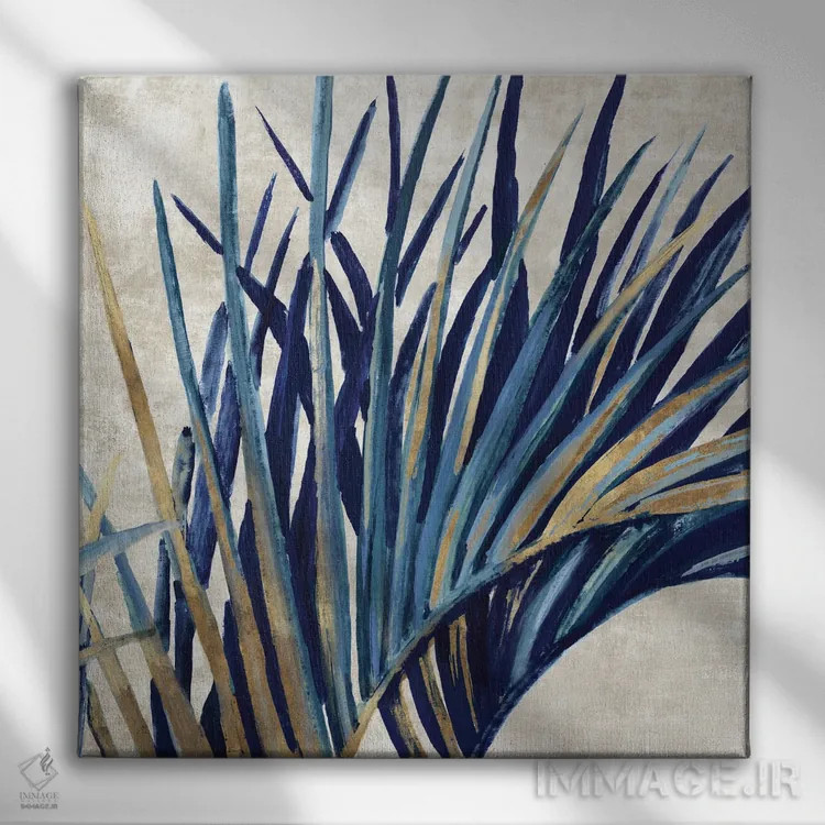 تابلو آرامش نخل I اثر اوا واتس - نمای روبهرو روی دیوار