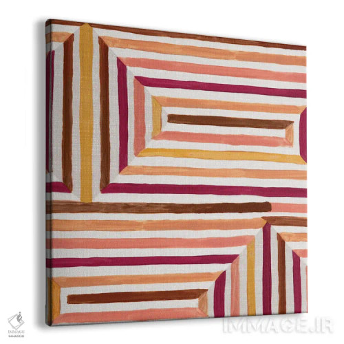 تابلو هزارتوی مایایی ۲ اثر اوا واتس - نمای پرسپکتیو محصول