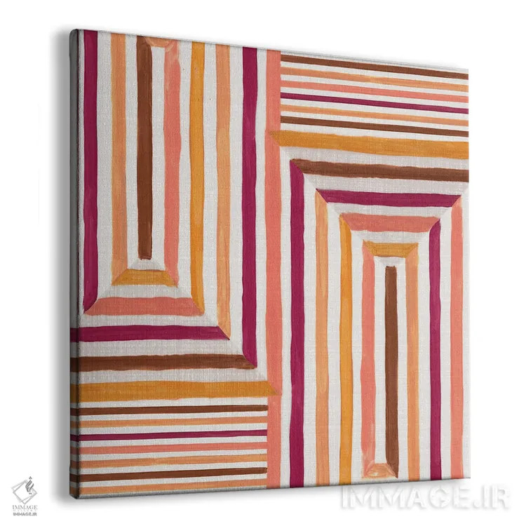 تابلو لابیرنت مایایی I اثر اوا واتس - نمای پرسپکتیو محصول