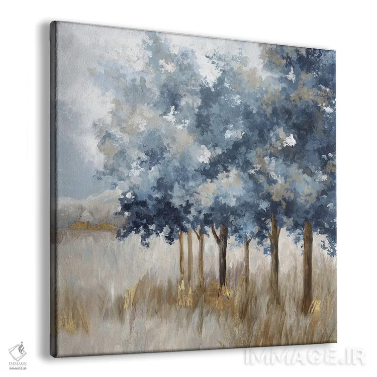 تابلو پاییز طلایی آرام اثر اوا واتس - نمای پرسپکتیو محصول