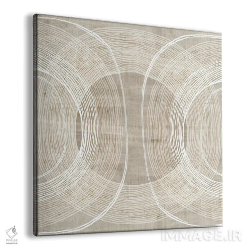 تابلو دایرههای ارگانیک ۲ اثر اوا واتس - نمای پرسپکتیو محصول