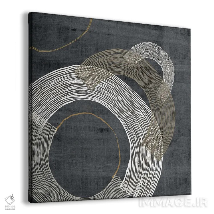 تابلو ارگانیکو تیره اثر اوا واتس - نمای پرسپکتیو محصول