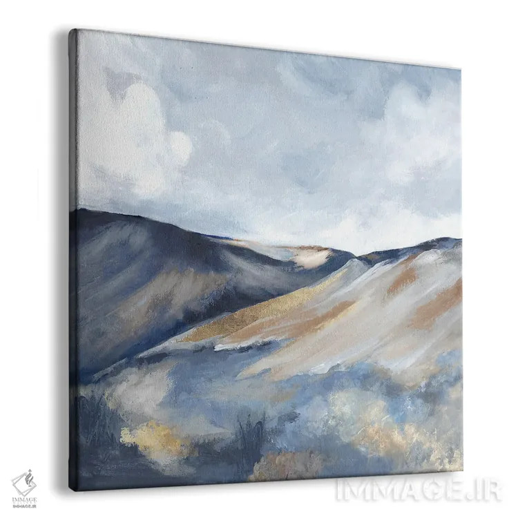 تابلو تپههای پیادهروی اثر اوا واتس - نمای پرسپکتیو محصول