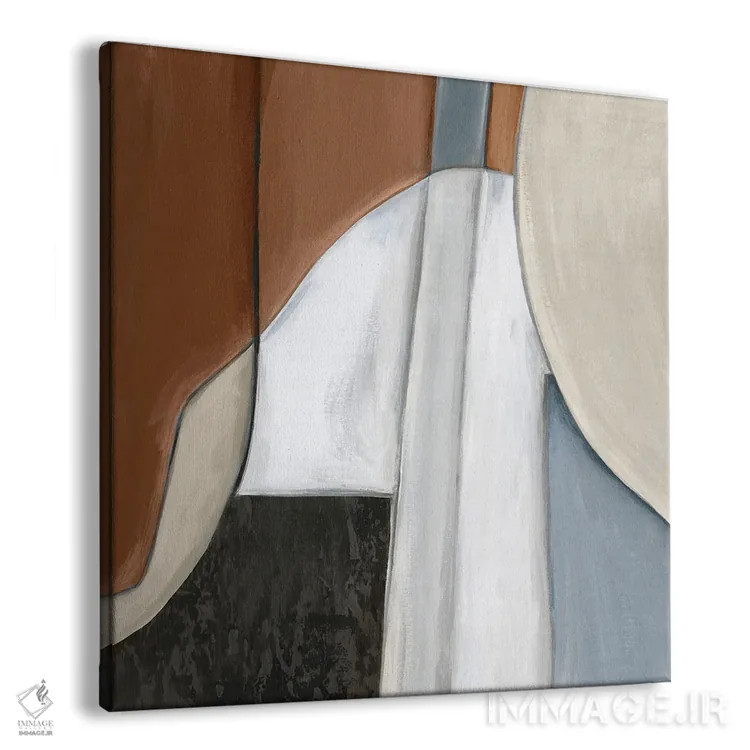 تابلو همآمیختگی آبی ۱ اثر اوا واتس - نمای پرسپکتیو محصول