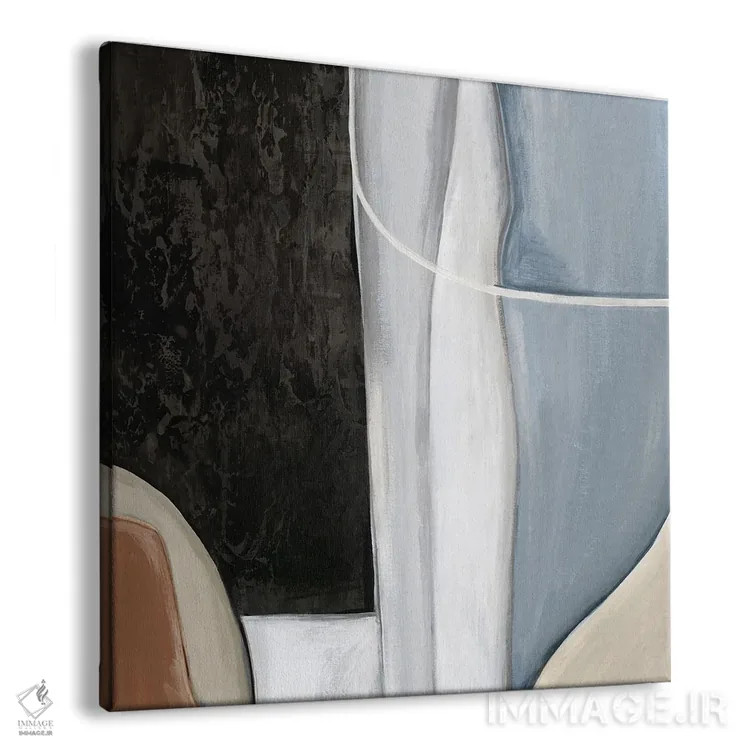 تابلو همآمیختگی آبی ۲ اثر اوا واتس - نمای پرسپکتیو محصول