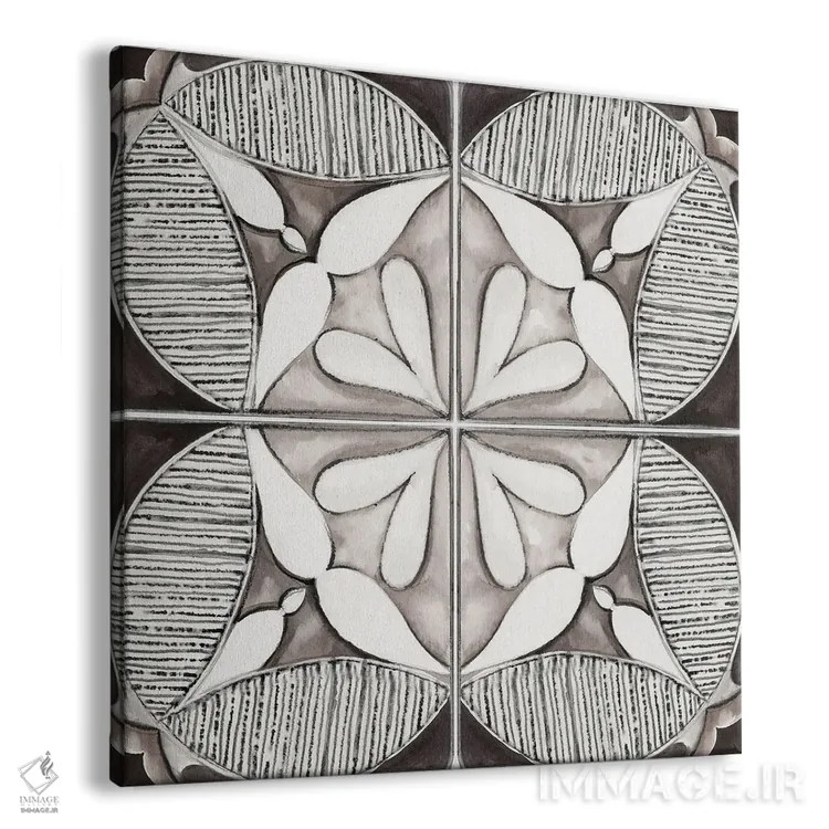 تابلو کاشی تزئینی ۱ اثر اوا واتس - نمای پرسپکتیو محصول