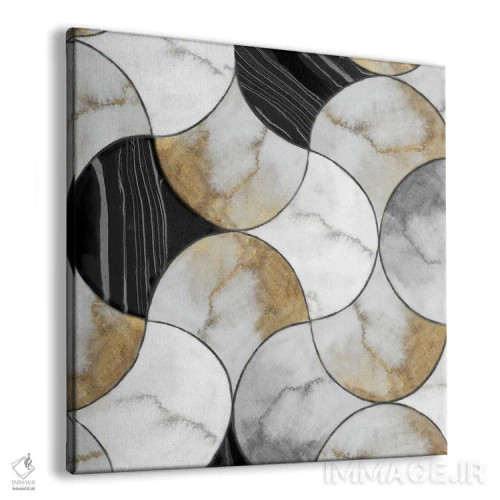 تابلو کاشیهای لوکس اثر اوا واتس - نمای پرسپکتیو محصول