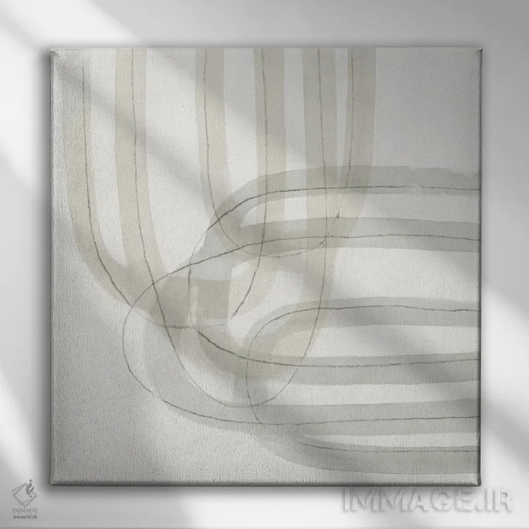 تابلو پیچ مدرن ۳ اثر اوا واتس - نمای روبهرو روی دیوار