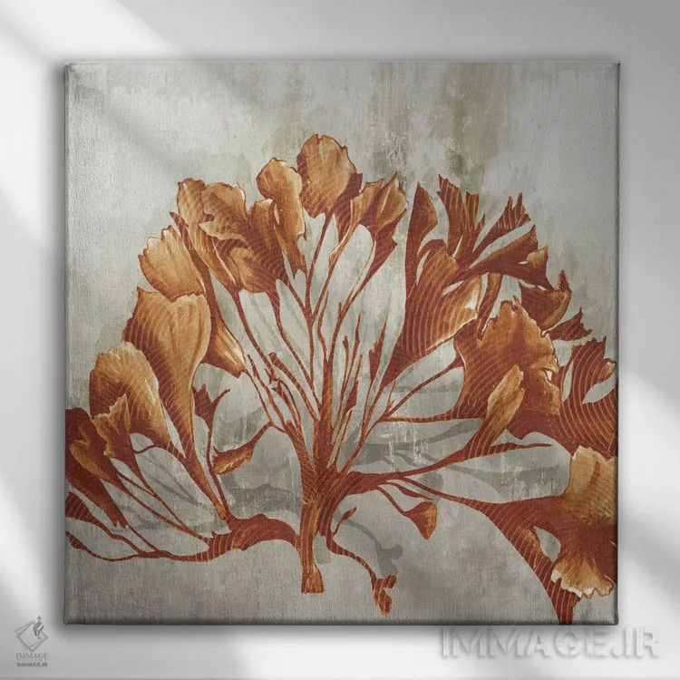 تابلو مرجان روستایی ۲ اثر اوا واتس - نمای روبهرو روی دیوار