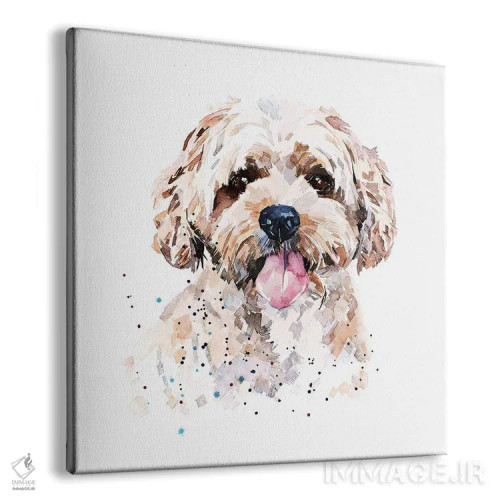 تابلو کوکاپو I (نژاد سگ دورگه) اثر ادز واترکالرز (برند نقاشی آبرنگ) - نمای پرسپکتیو محصول
