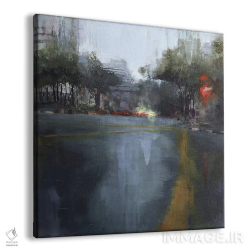 تابلو باران در کل IV (احتمالاً کوالالامپور) اثر ادوارد وارکنتین - نمای پرسپکتیو محصول