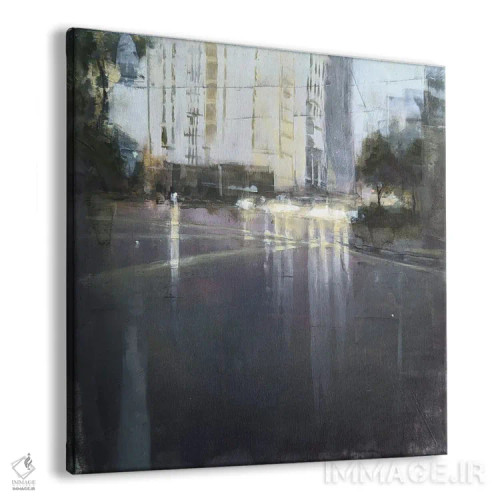 تابلو باران در کل III (احتمالاً کوالالامپور) اثر ادوارد وارکنتین - نمای پرسپکتیو محصول