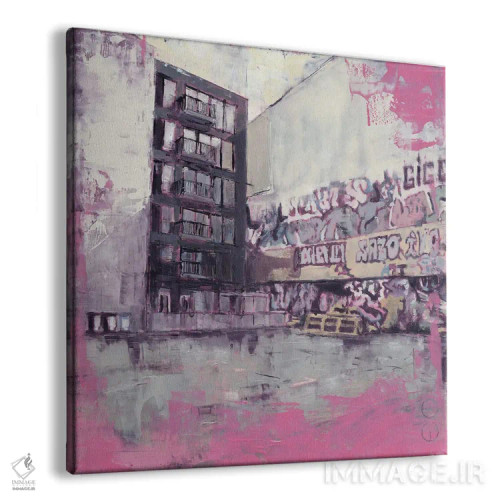 تابلو برلین ۲۱ ۰۴ اثر ادوارد وارکنتین - نمای پرسپکتیو محصول