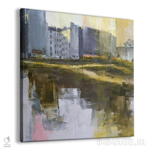 تابلو برلین ۲۳ ۰۱ اثر ادوارد وارکنتین - نمای پرسپکتیو محصول