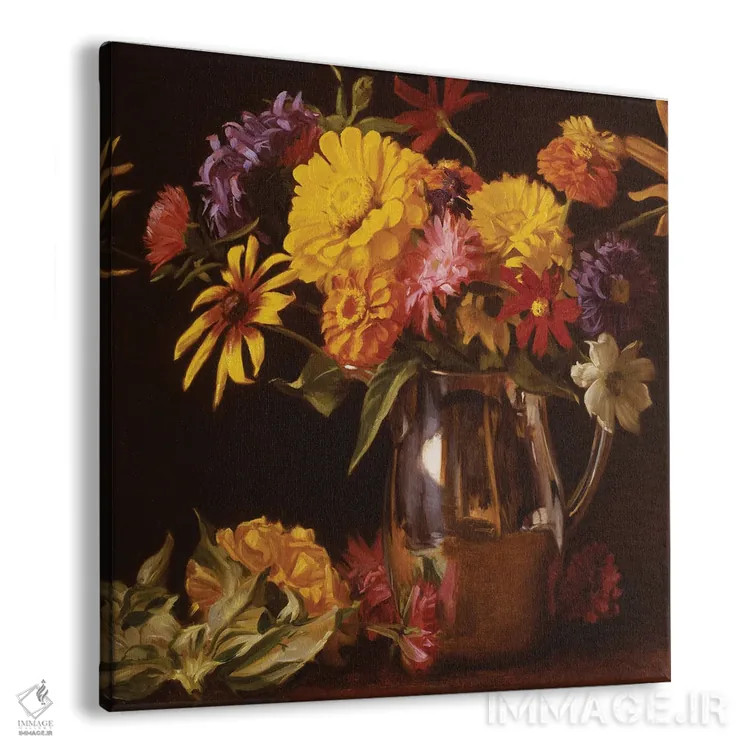 تابلو یک دسته رنگارنگ II اثر ایوان ویلسون - نمای پرسپکتیو محصول