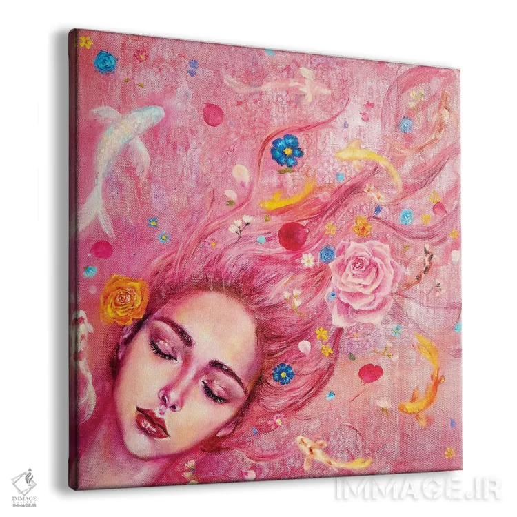 تابلو اُفلیا اثر یوری کیم - نمای پرسپکتیو محصول