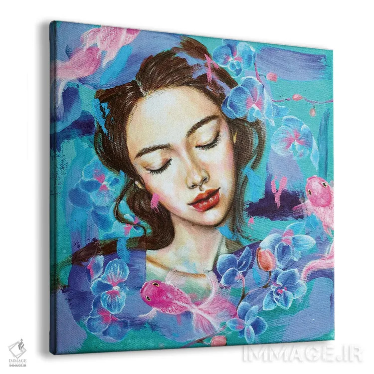 تابلو رویاپرداز: ارکیده اثر یوری کیم - نمای پرسپکتیو محصول