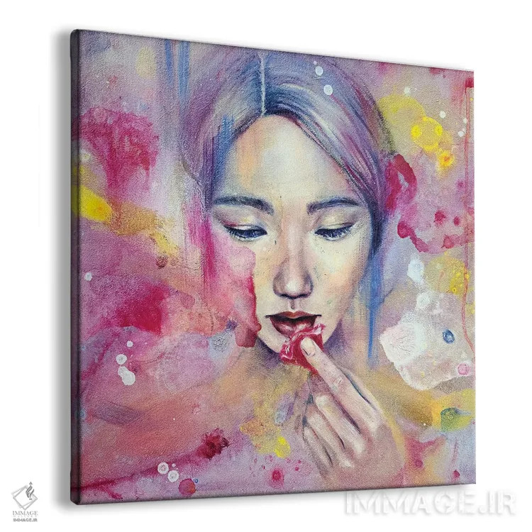 تابلو گُلیان (نام ساختهشده) اثر یوری کیم - نمای پرسپکتیو محصول