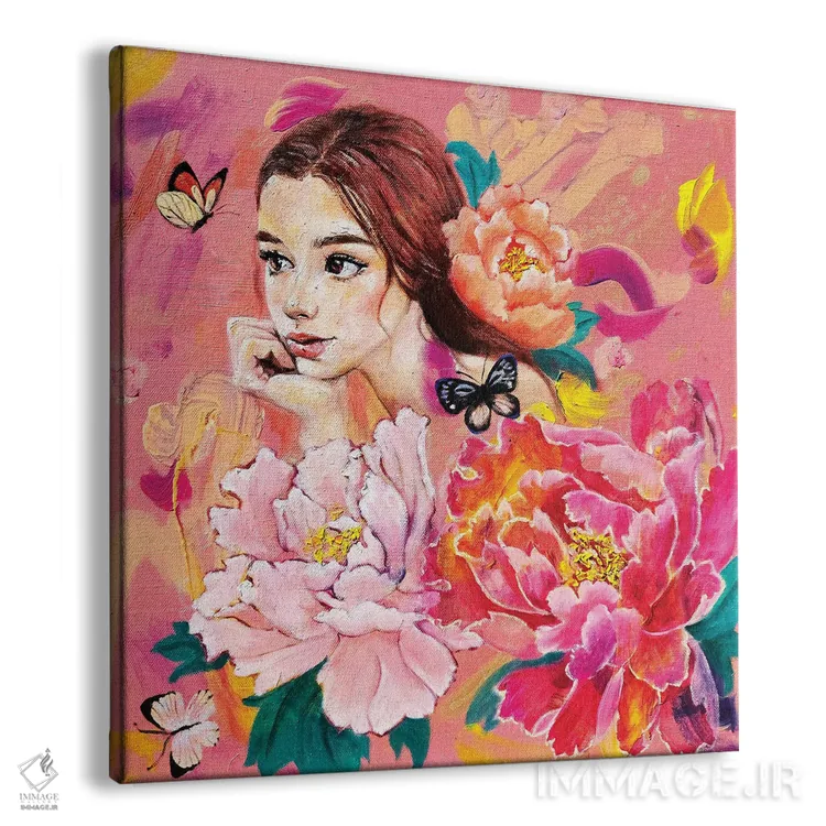 تابلو به تو فکر میکنم اثر یوری کیم - نمای پرسپکتیو محصول