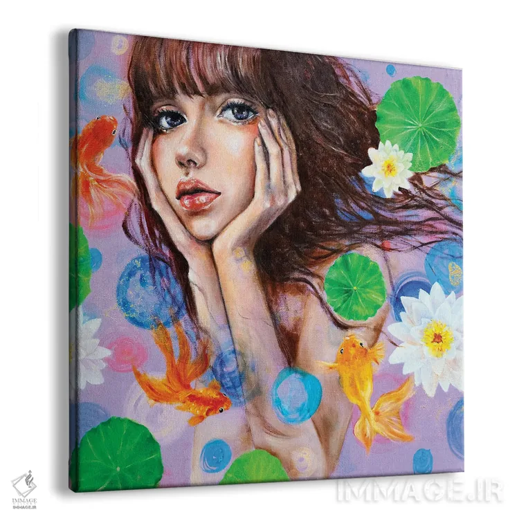 تابلو به یادت هستم اثر یوری کیم - نمای پرسپکتیو محصول