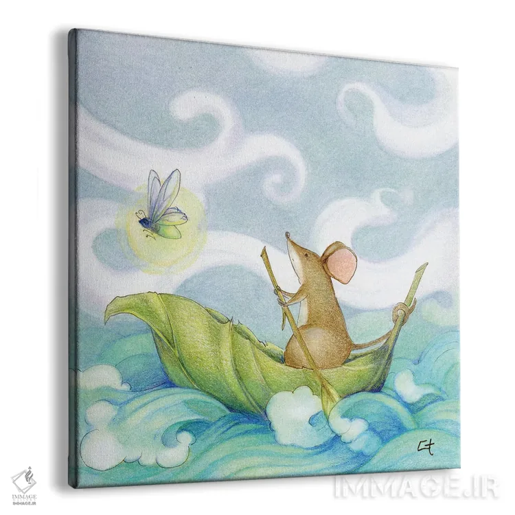 تابلو نور راهنمای خود را دنبال کن اثر مایت فلای آرت اند ایلاستریشن (استودیو طراحی و تصویرگری) - نمای پرسپکتیو محصول