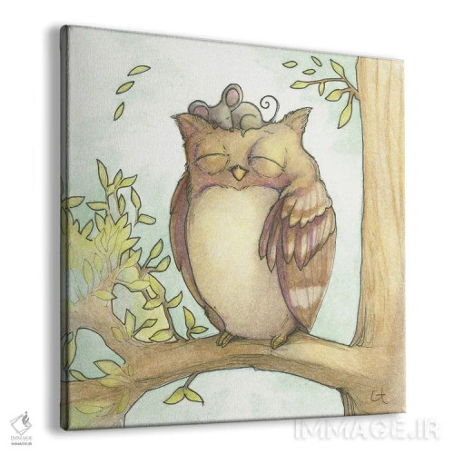 تابلو دوستی به شجاعت نیاز دارد اثر مایت فلای آرت اند ایلاستریشن (استودیو طراحی و تصویرگری) - نمای پرسپکتیو محصول