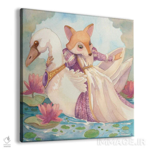 تابلو به شادابی تمام روز اثر مایت فلای آرت اند ایلاستریشن (استودیو طراحی و تصویرگری) - نمای پرسپکتیو محصول