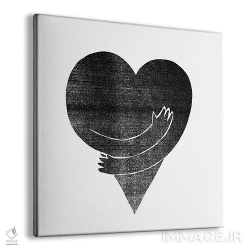 تابلو عشق اثر فیموس ون دد (هنرمند معاصر با نام مستعار) - نمای پرسپکتیو محصول