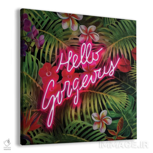 تابلو سلام خوشگل اثر فرانک آموروسو - نمای پرسپکتیو محصول