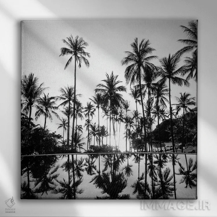 تابلو عکس هنر معاصر ۵ اثر دیزاین فابریکن (استودیو طراحی دانمارکی) - نمای روبهرو روی دیوار