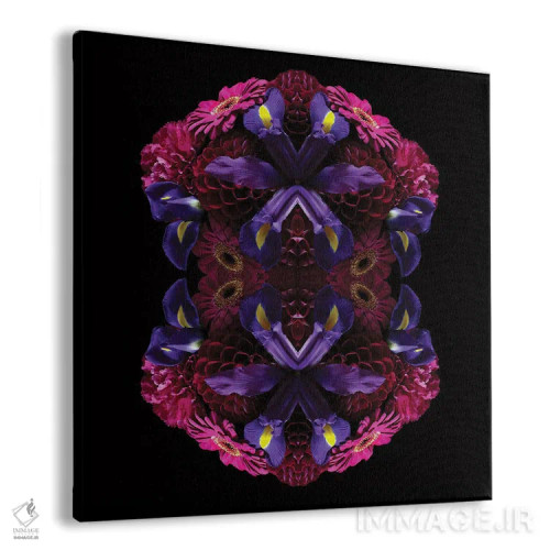 تابلو نیروانای گلها اثر آلیسون فنل - نمای پرسپکتیو محصول