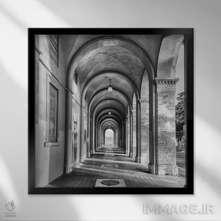 تابلو عکس هنر معاصر ۶ اثر دیزاین فابریکن (استودیو طراحی دانمارکی) - نمای قابدار مشکی