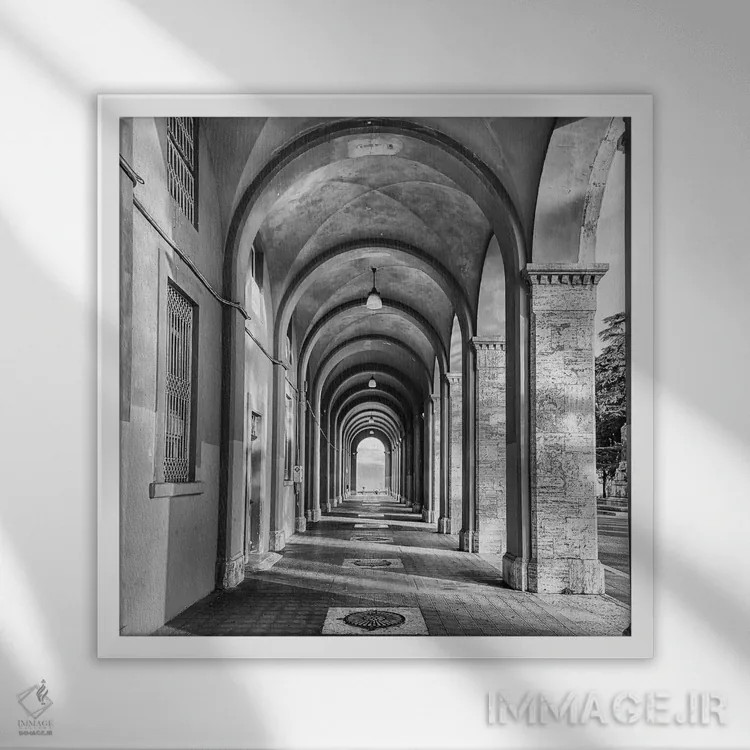 تابلو عکس هنر معاصر ۶ اثر دیزاین فابریکن (استودیو طراحی دانمارکی) - نمای قابدار سفید