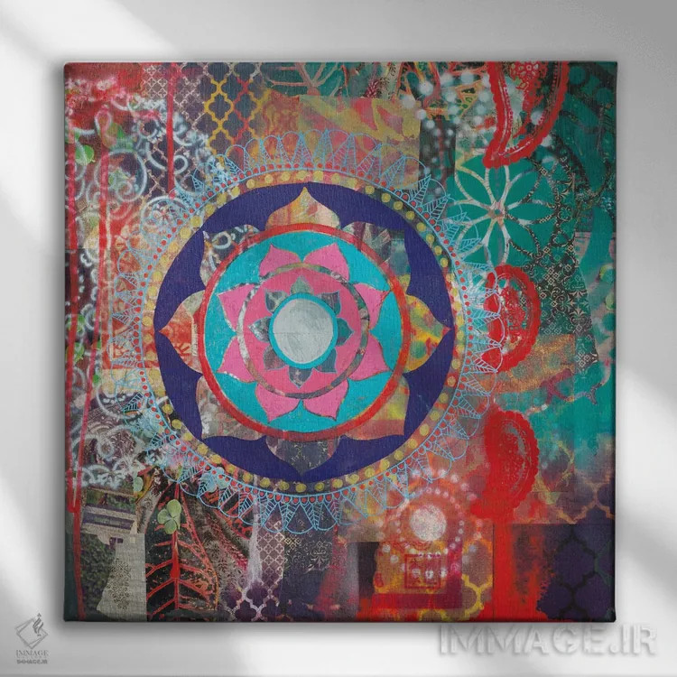 تابلو کروی تیره اثر فِیث ایوانز-سیلز - نمای روبهرو روی دیوار